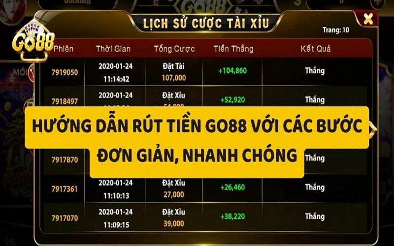 Sân chơi này có rất nhiều phương thức chuyển khoản khác nhau cho bet thủ chọn
